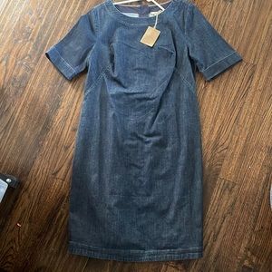 NWT Boden denim dress 12L